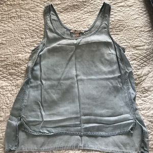 Forever 21 Chambray Tank